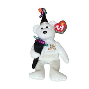 Ty Beanie Baby New Year - MWMT (Bear 2005) New Years‎ Bear